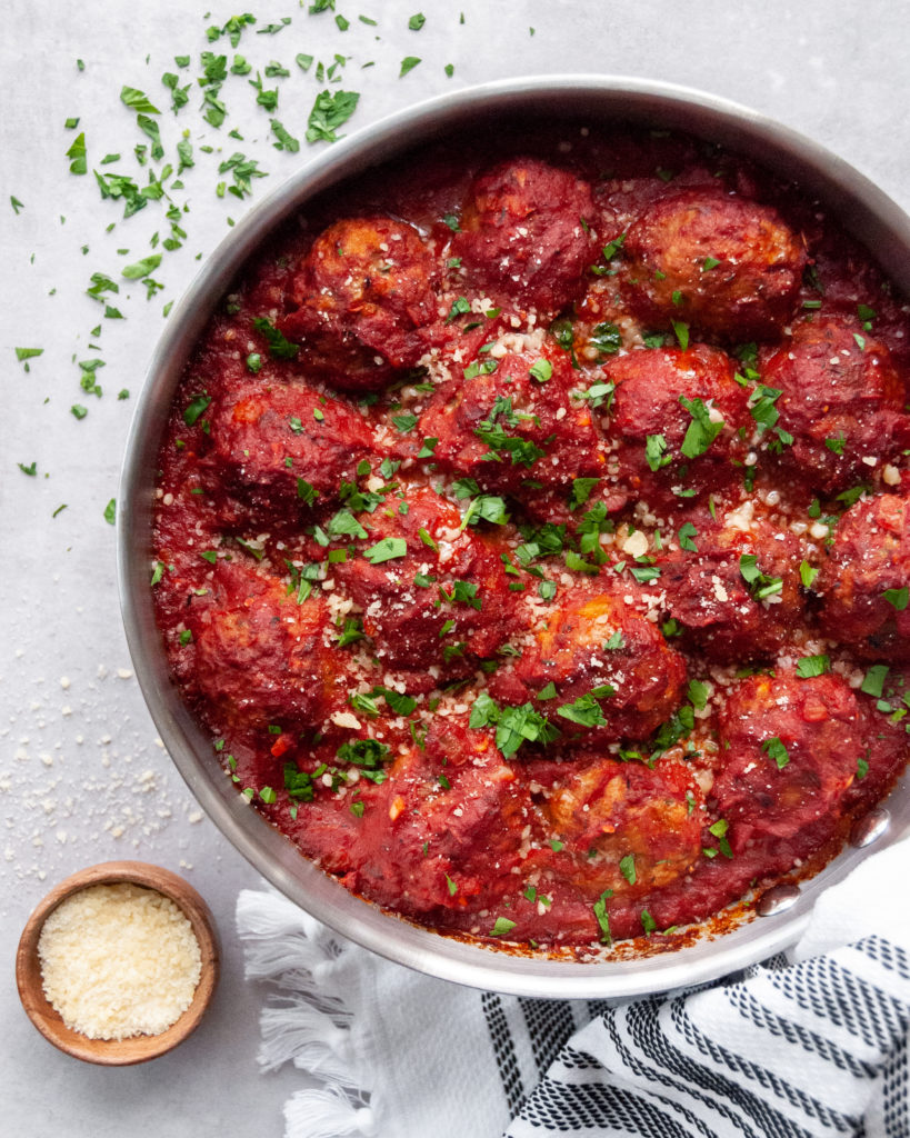 Spicy Moroccan Lamb Meatballs - Tiffany Angela